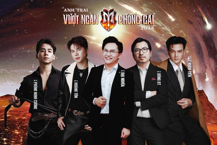 Anh Trai Vượt Ngàn Chông Gai 2026: Lộ diện 5 Anh Tài đầu tiên