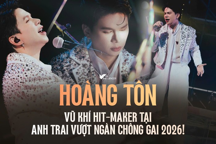 Hoàng Tôn - Vũ khí hit-maker tại Anh Trai Vượt Ngàn Chông Gai 2026!