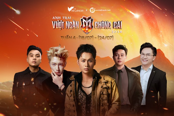BXH Anh Trai Vượt Ngàn Chông Gai (18/07 - 24/07): Nhà Ngoại Ô thống lĩnh toàn mạng xã hội!