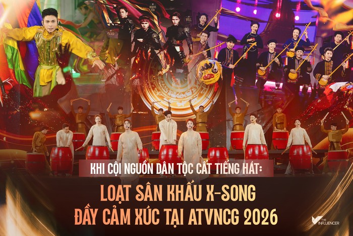 Khi cội nguồn dân tộc cất tiếng hát: Loạt sân khấu X-Song đầy cảm xúc tại ATVNCG 2026 